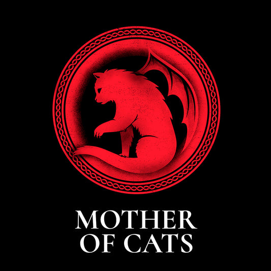 logo diseño mother of cats juego de tronos khaleesi